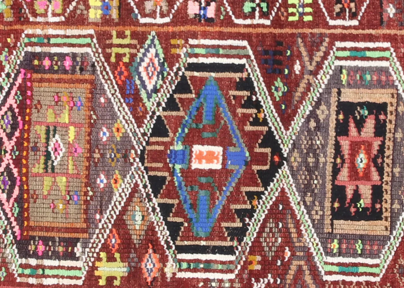 Vintage Turkish Oushak Runner - 2'7" x 9'9"