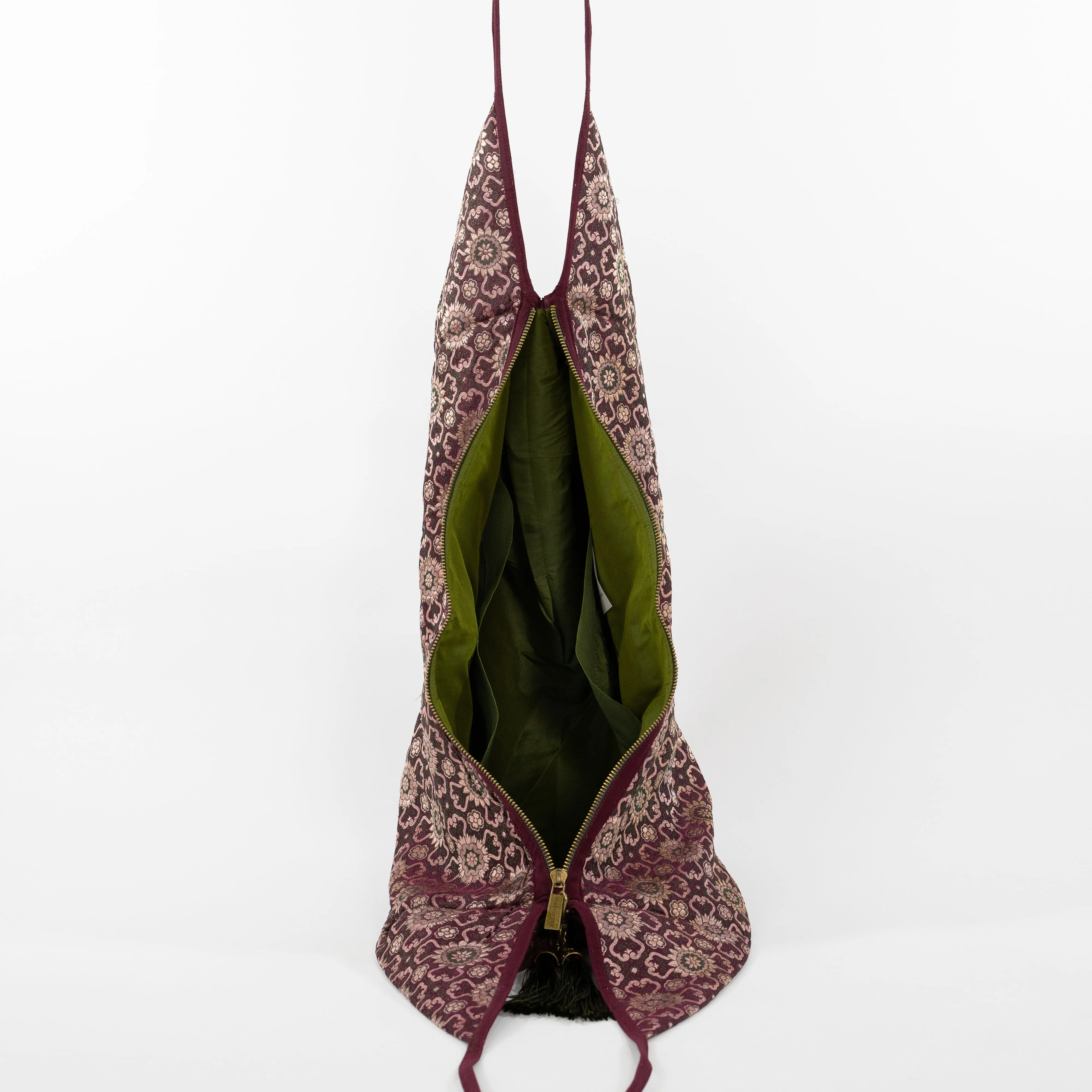 Vintage Wine Red | Banaras Jhola