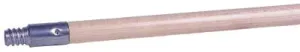 Weiler® Wooden Handles, Hardwood; Metal, 72 in x 15/16 in Dia., 44302