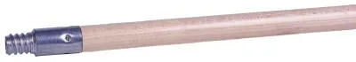Weiler® Wooden Handles, Hardwood; Metal, 72 in x 15/16 in Dia., 44302