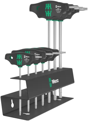 Wera 467/7 TORX® HF Set 2 Screwdriver set T-handle TORX® screwdrivers with holding function, 7 pieces