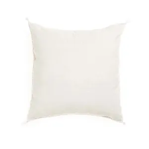 White Cactus silk pillow cover