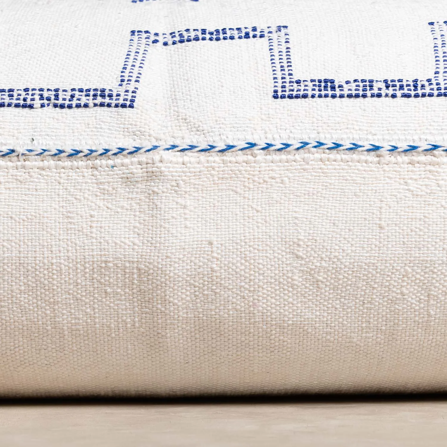 White Cactus silk pillow cover