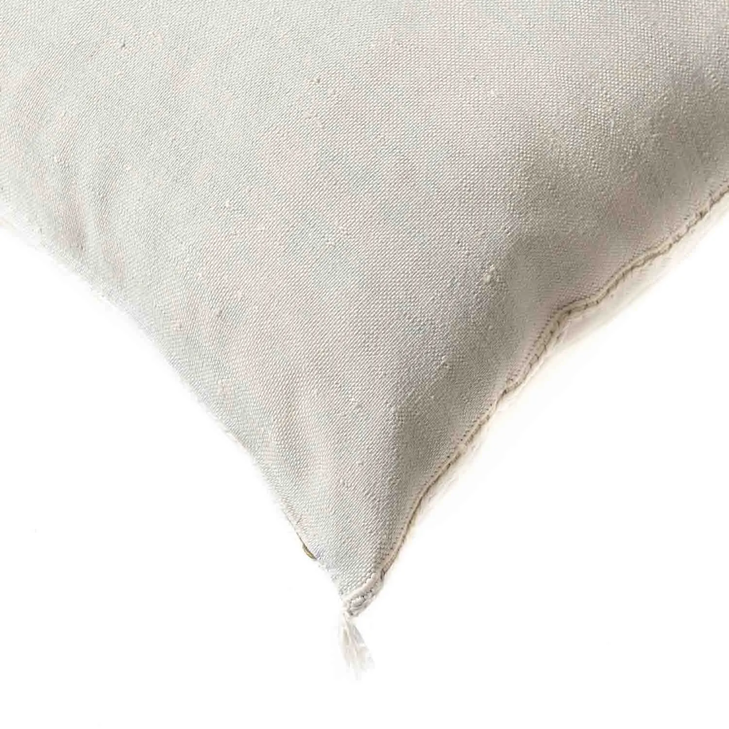 White Cactus silk pillow cover