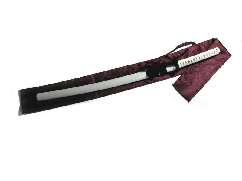 White themed Japanese katana