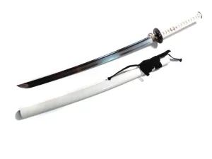 White themed Japanese katana