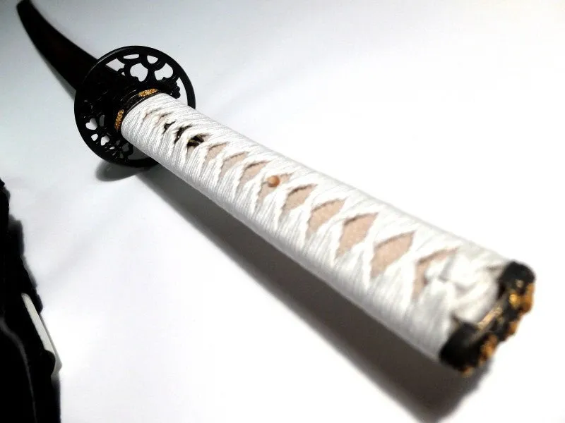 White themed Japanese katana