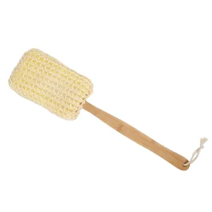 Wholesale Bamboo Sisal Back Sponge with Handle