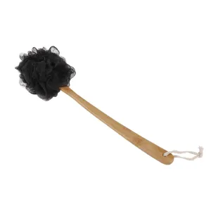 Wholesale Charcoal Infused Bath Puff Brush