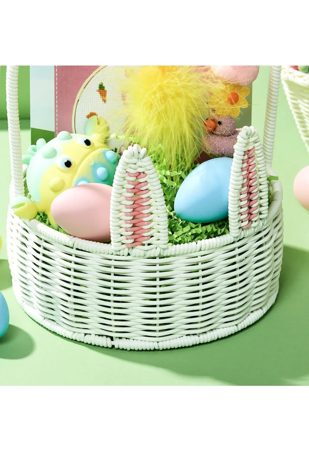 Wicker Easter Basket