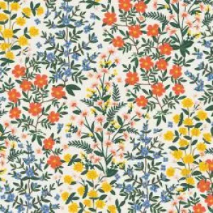 Wildwood Garden in Cream Canvas -- Camont by Rifle Paper Co. for Cotton   Steel Fabrics