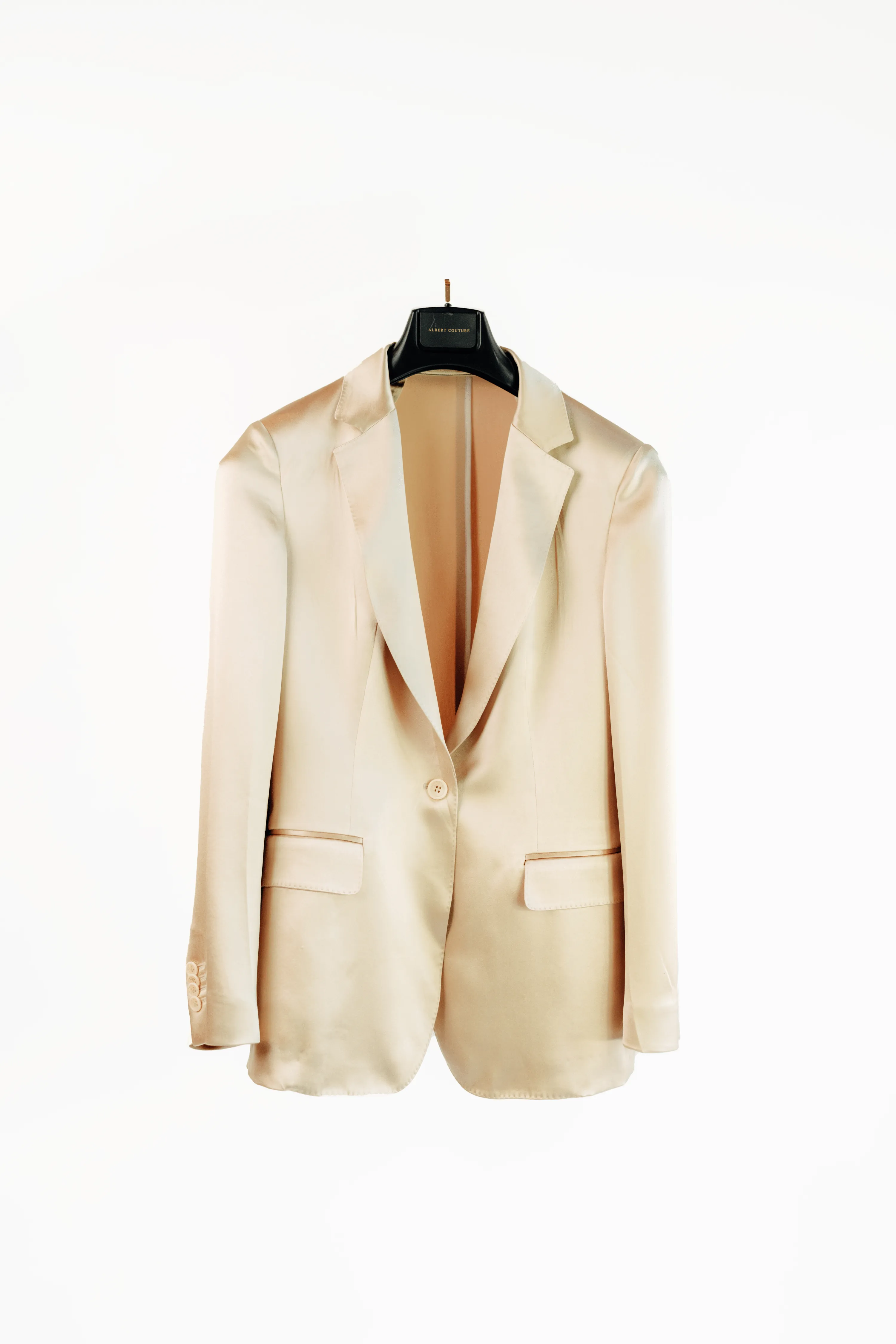 Women - Yacht Gold Silk Jacket