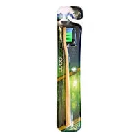 Woobamboo Medium Toothbrush, Slim Handle