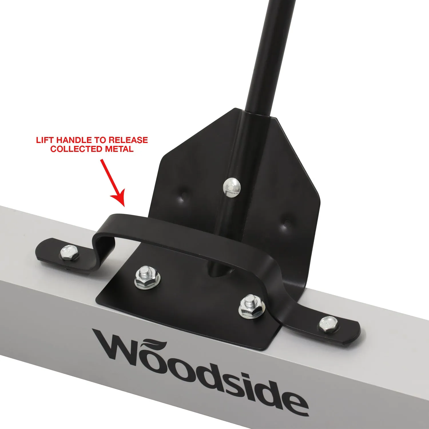 Woodside 36" Ferrite Magnetic Floor Sweeper, Heavy Duty Rolling Pick Up Roller Broom