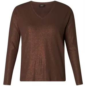 Yest Olianne Coffee Brown Top
