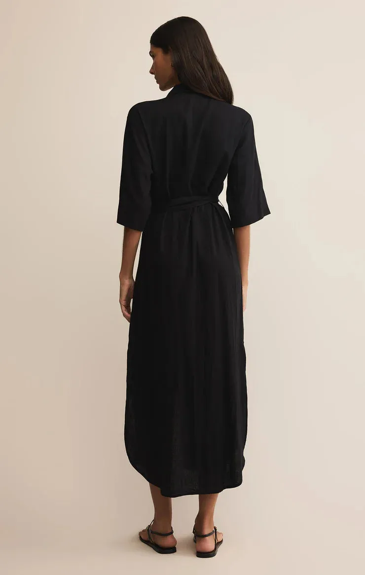 Z Supply Brise Linen Midi Dress
