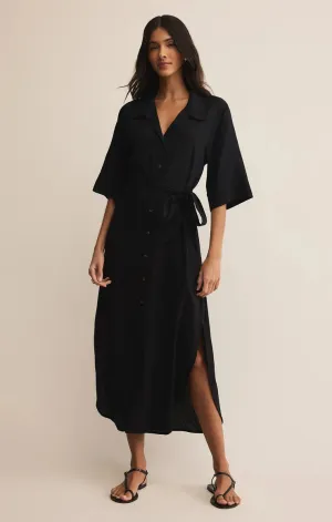 Z Supply Brise Linen Midi Dress